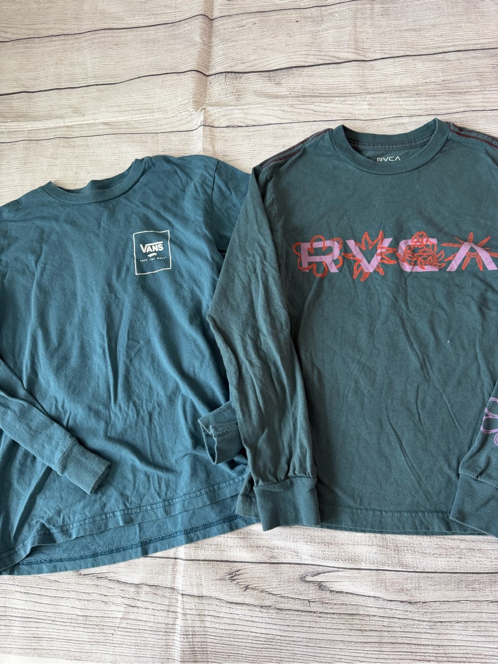 RVCA and Vans Tees
